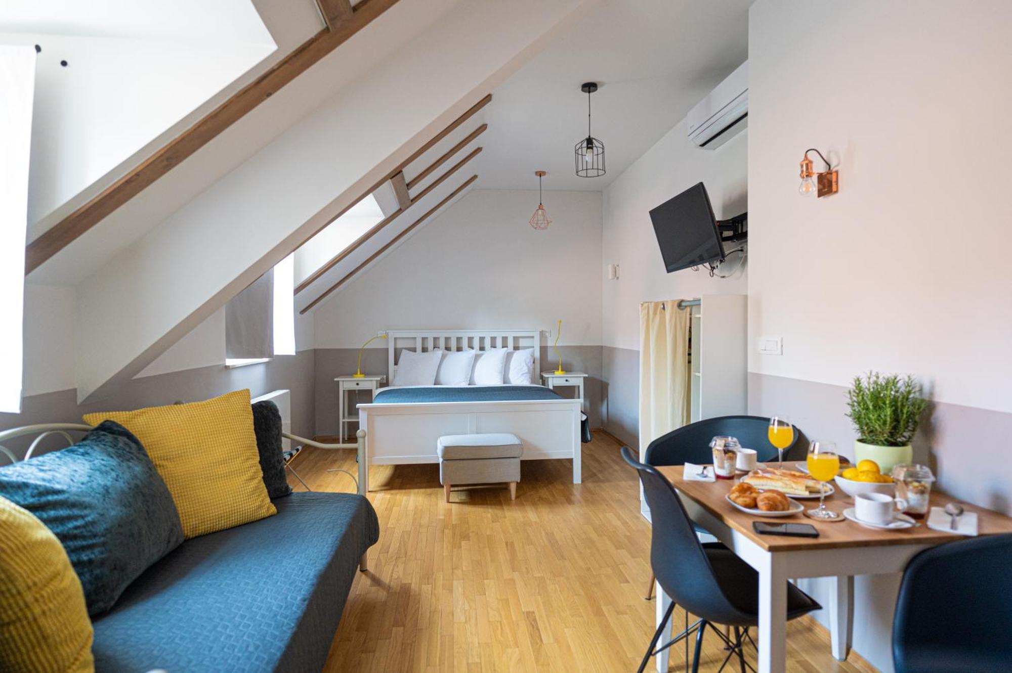 Paon Boutique Apartments ซาเกร็บ ห้อง รูปภาพ